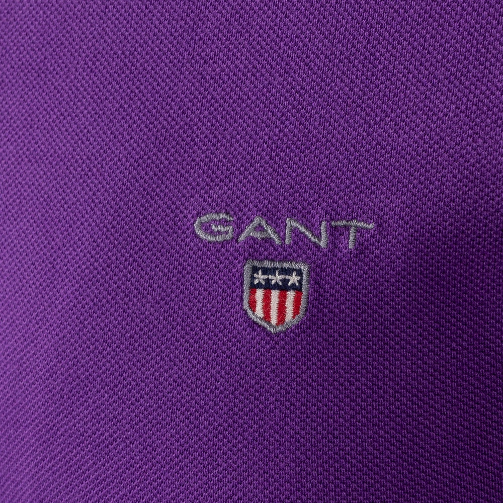 Gant Μωβ Κοντομάνικο polo - 3G2201