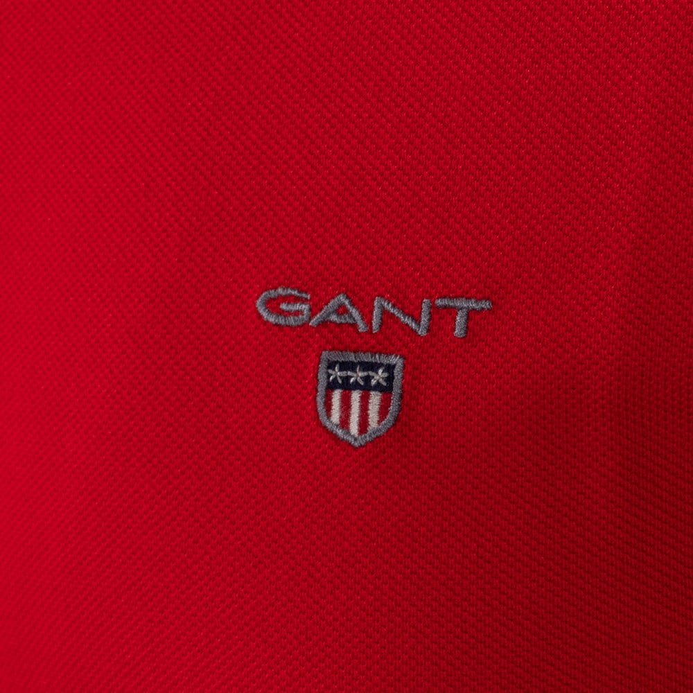 Gant Κόκκινο Κοντομάνικο polo - 3G2201