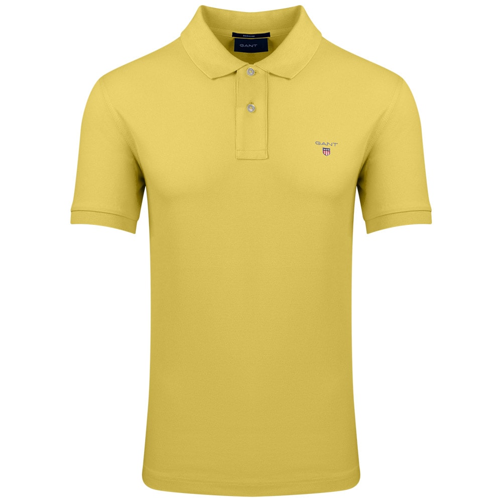 Gant Κίτρινο Κοντομάνικο polo - 3G2201