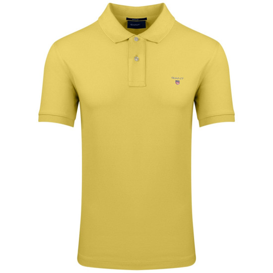 Gant Κίτρινο Κοντομάνικο polo - 3G2201