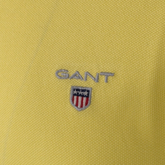 Gant Κίτρινο Κοντομάνικο polo - 3G2201