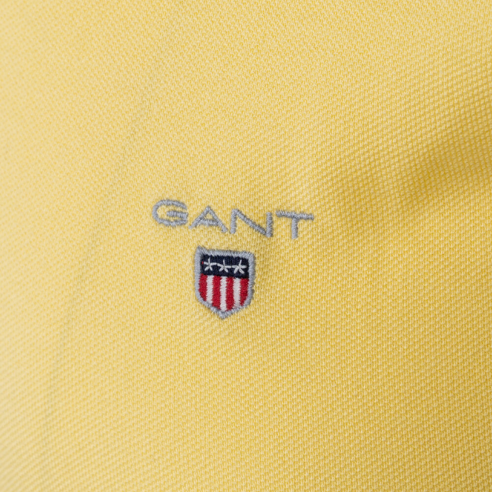 Gant Κίτρινο Κοντομάνικο polo - 3G2201