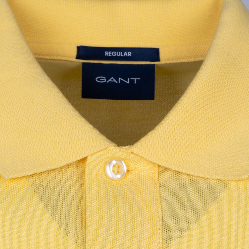 Gant Κίτρινο Κοντομάνικο polo - 3G2201