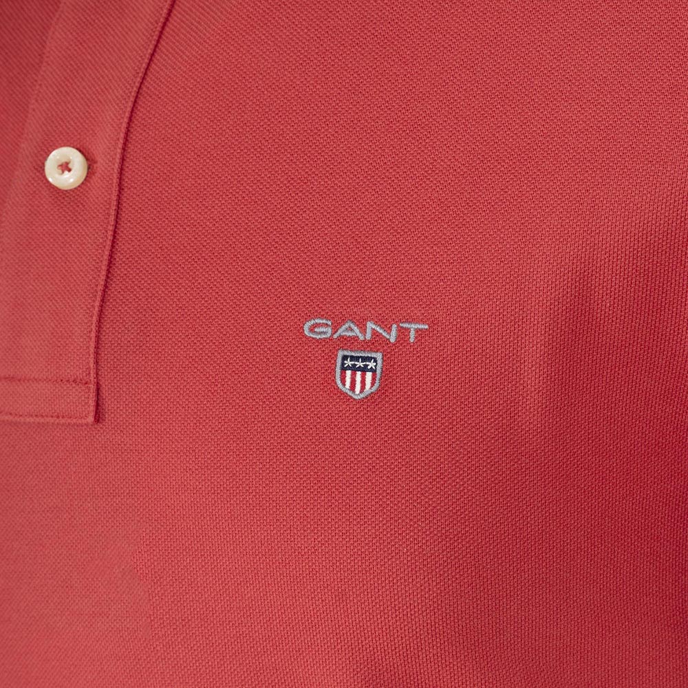 Gant Κόκκινο Κοντομάνικο polo - 3G2201