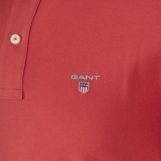 Gant Κόκκινο Κοντομάνικο polo - 3G2201