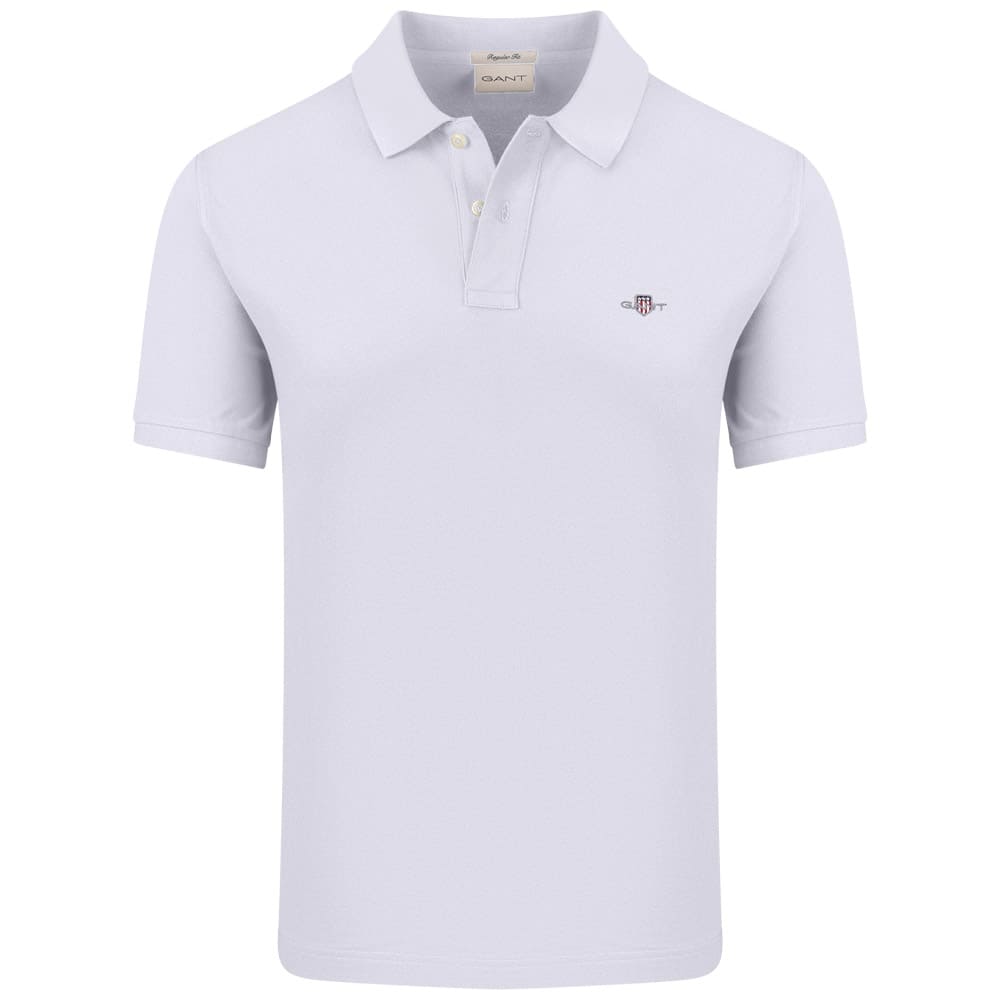 Gant Λευκό Κοντομάνικο polo - 3G2210-1