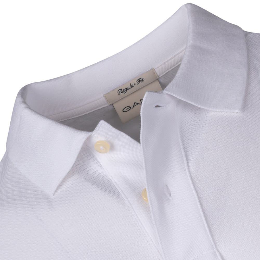 Gant Λευκό Κοντομάνικο polo - 3G2210-1