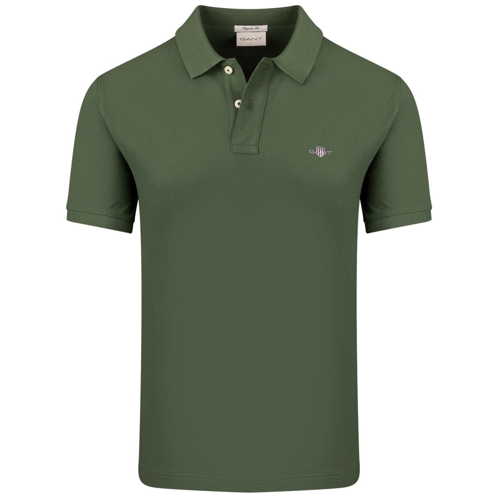 Gant Πράσινο Κοντομάνικο polo - 3G2210-1