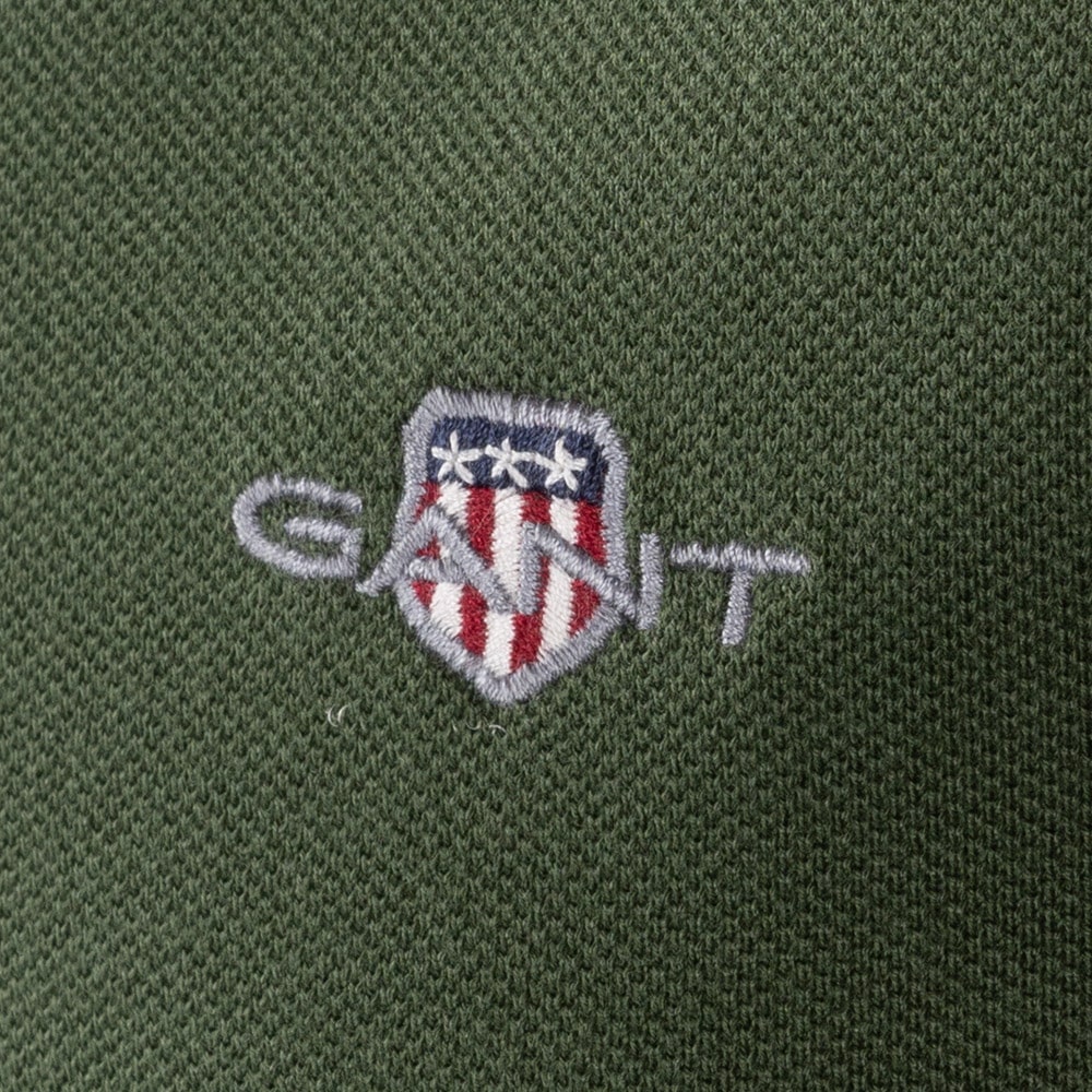 Gant Πράσινο Κοντομάνικο polo - 3G2210-1
