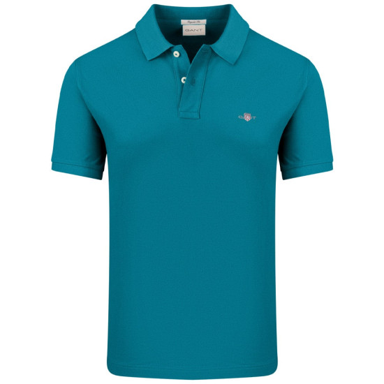 Gant Τιρκουάζ Κοντομάνικο polo - 3G2210-1