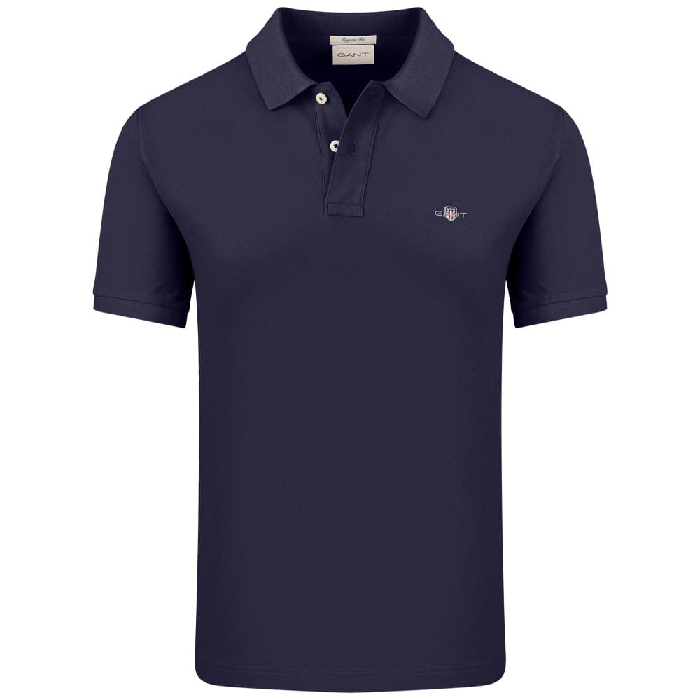 Gant Μπλε Κοντομάνικο polo - 3G2210-1