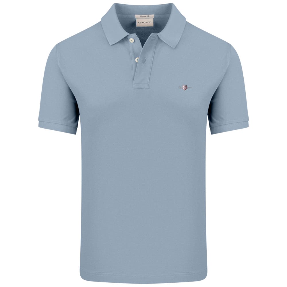 Gant Γαλάζιο Κοντομάνικο polo - 3G2210-1