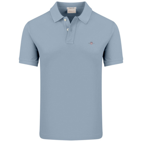 Gant Γαλάζιο Κοντομάνικο polo - 3G2210-1