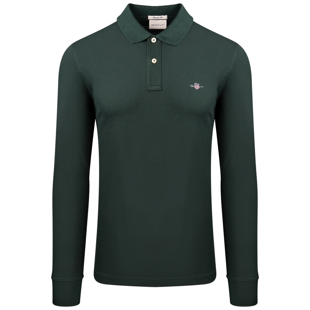 Gant Πράσινο Μακρυμάνικο polo - 3G2230-1