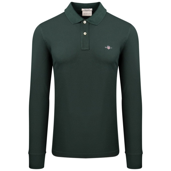 Gant Πράσινο Μακρυμάνικο polo - 3G2230-1