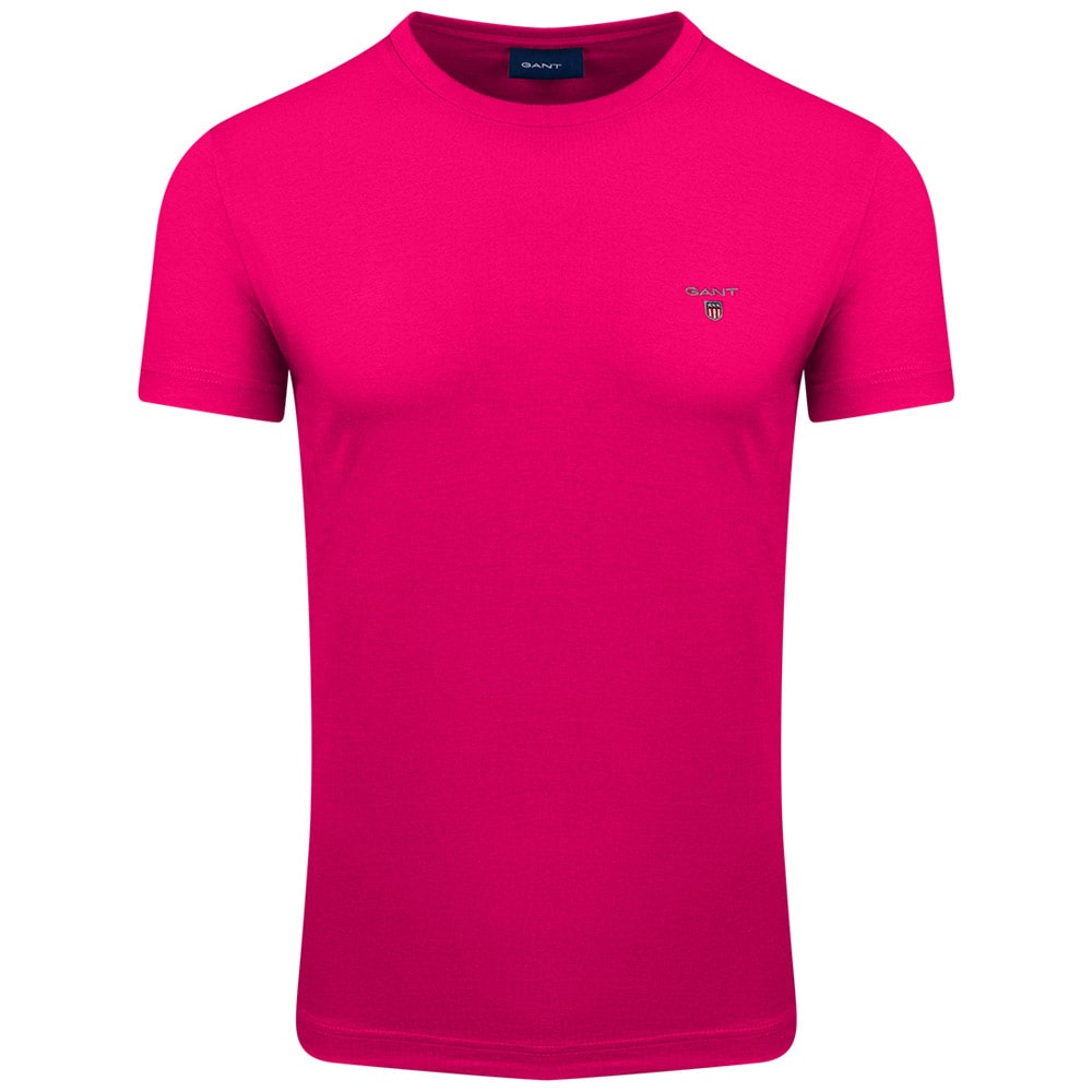 GANT Ροζ T-shirt C Neck - 3G234100