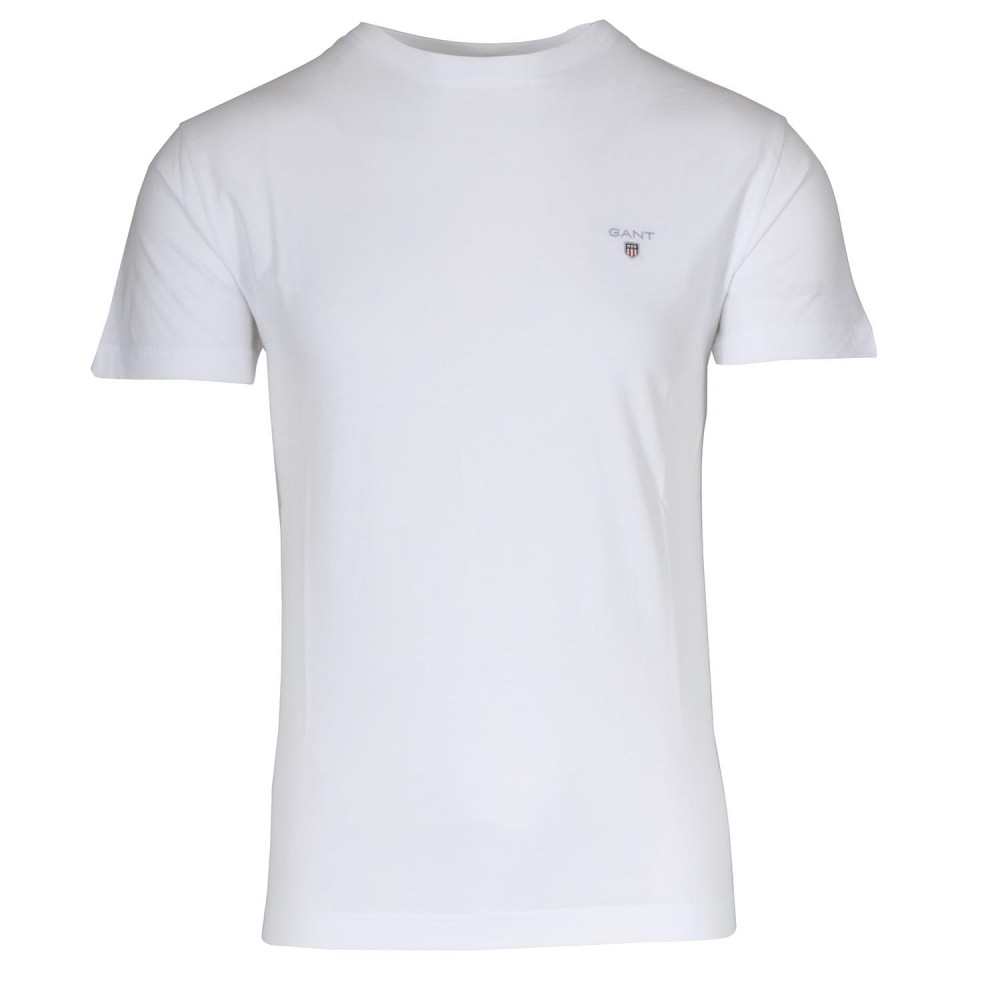 GANT Λευκό T-shirt C Neck - 3G234100