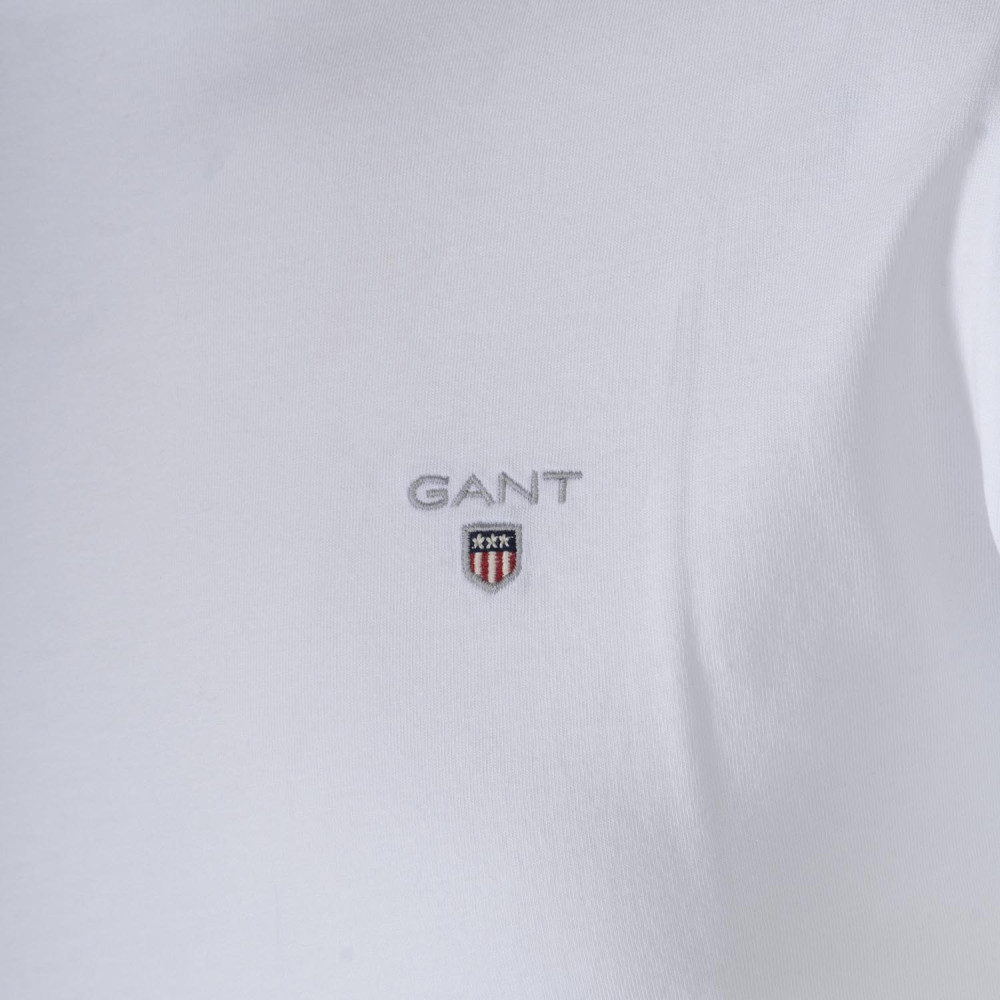 GANT Λευκό T-shirt C Neck - 3G234100