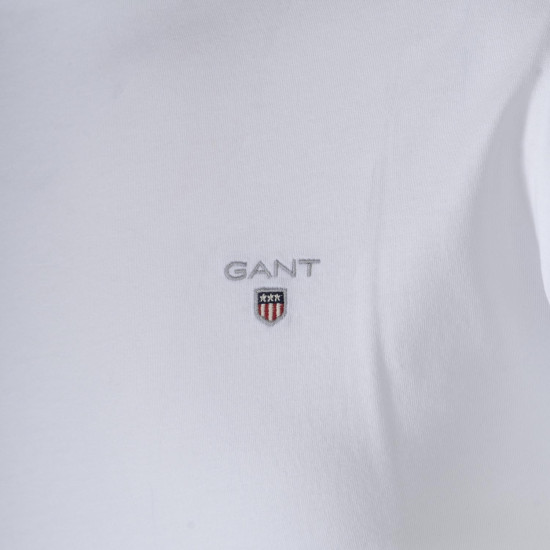 GANT Λευκό T-shirt C Neck - 3G234100