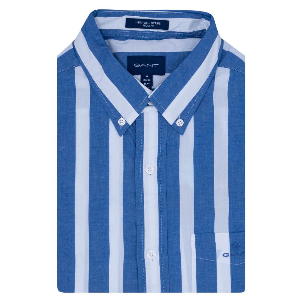 Gant Μπλε Πουκάμισο Button Down - 3G3042730