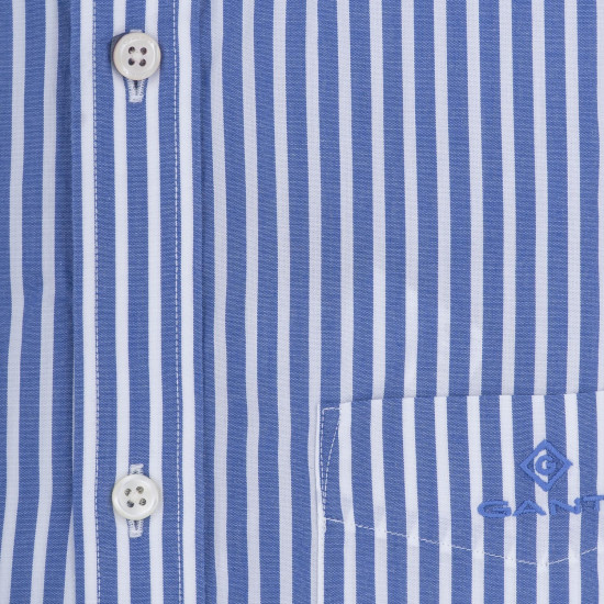 GANT - Πουκάμισο Ριγέ G3062000 Μπλε
