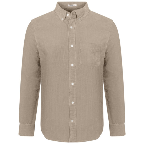 Gant Μπεζ Πουκάμισο Κοτλέ - 3G3250230