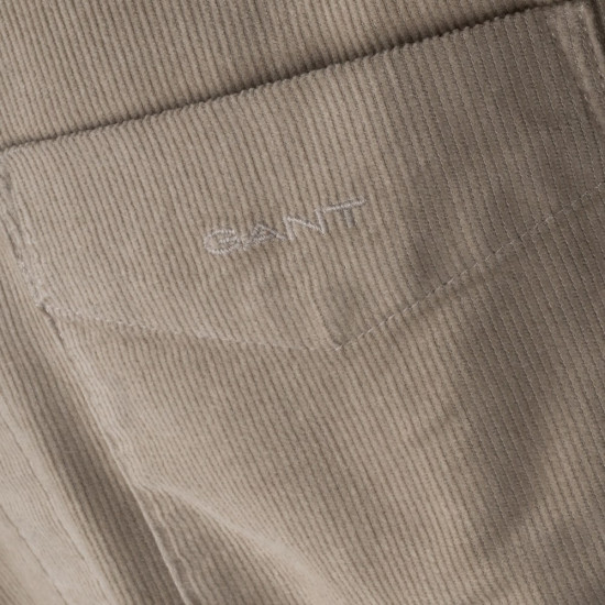 Gant Μπεζ Πουκάμισο Κοτλέ - 3G3250230