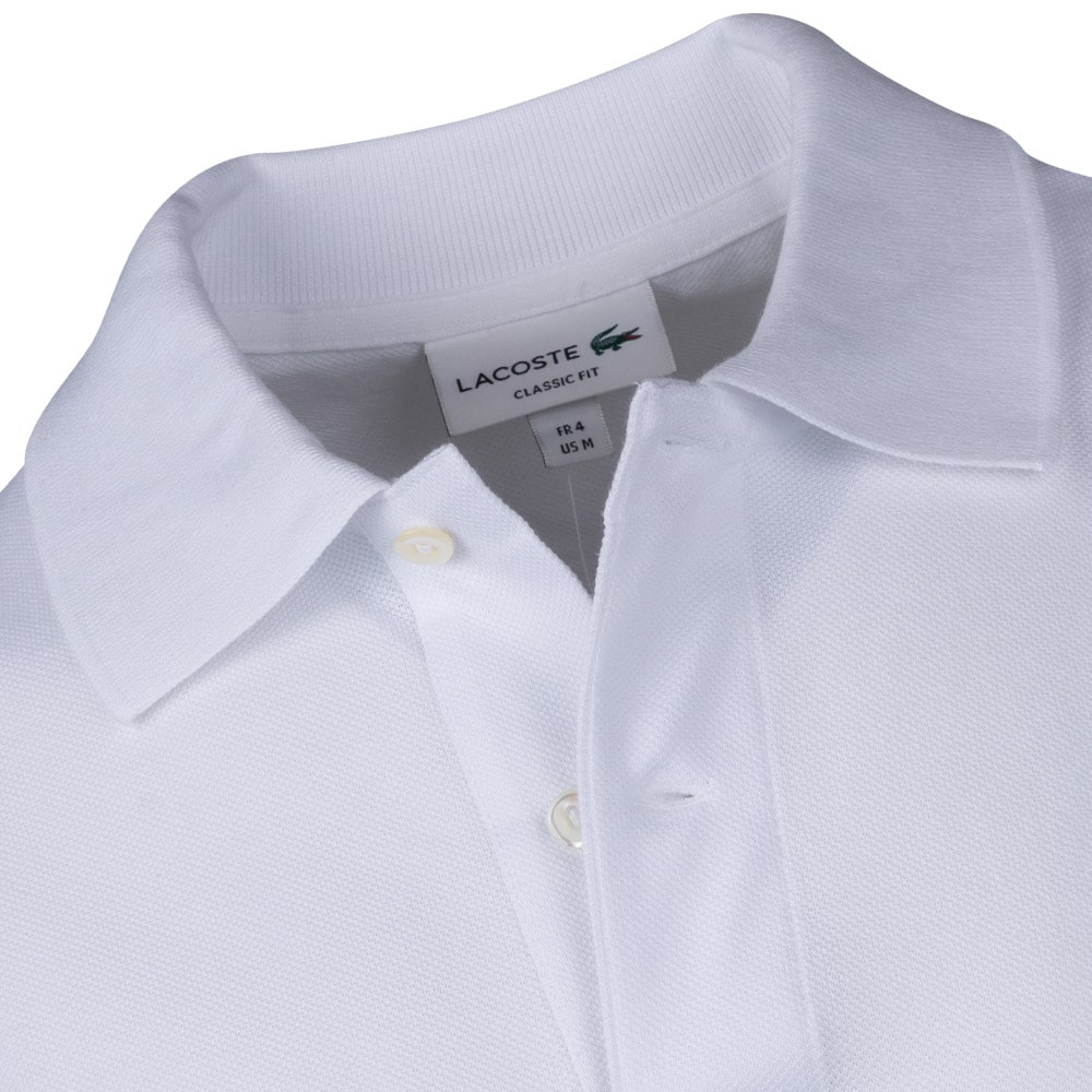 LACOSTE Λευκό Κοντομάνικο polo - 3L1212