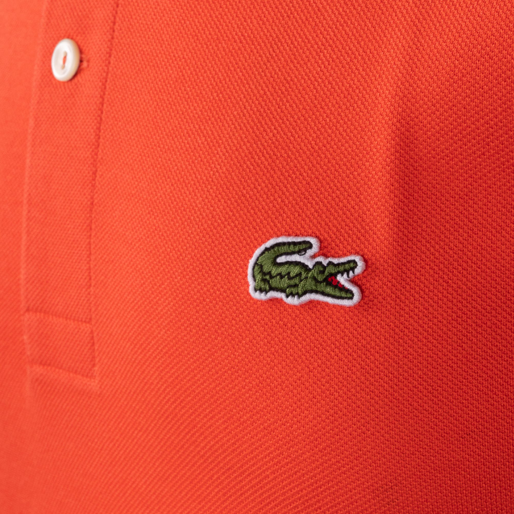 LACOSTE Πορτοκαλί Κοντομάνικο polo - 3L1212