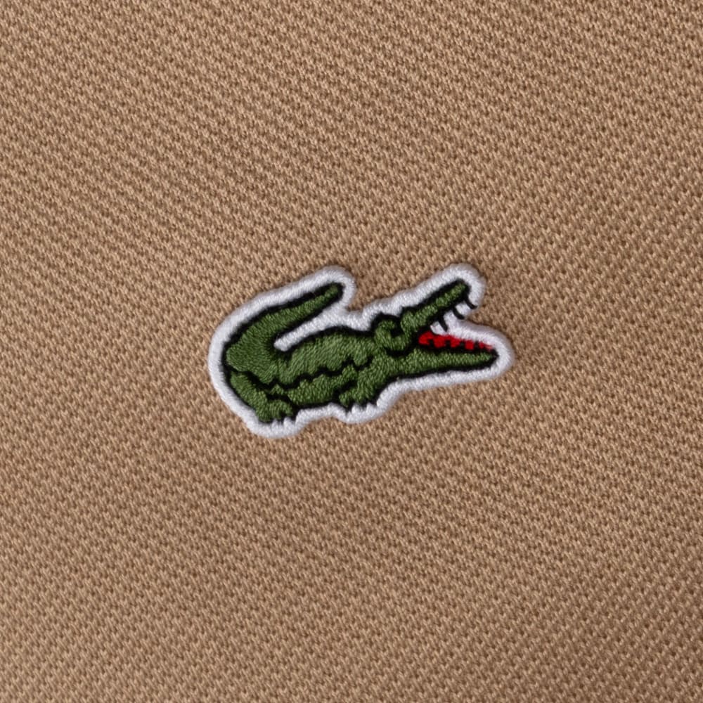LACOSTE Μπεζ Κοντομάνικο polo - 3L1212