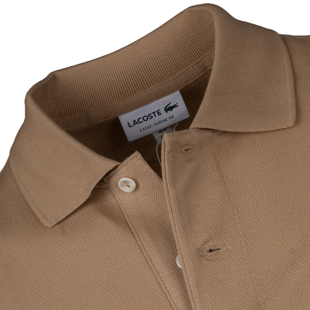 LACOSTE Μπεζ Κοντομάνικο polo - 3L1212