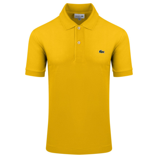 LACOSTE Κίτρινο Κοντομάνικο polo - 3L1212
