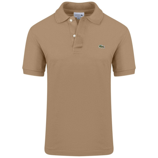 LACOSTE Μπεζ Κοντομάνικο polo - 3L1212