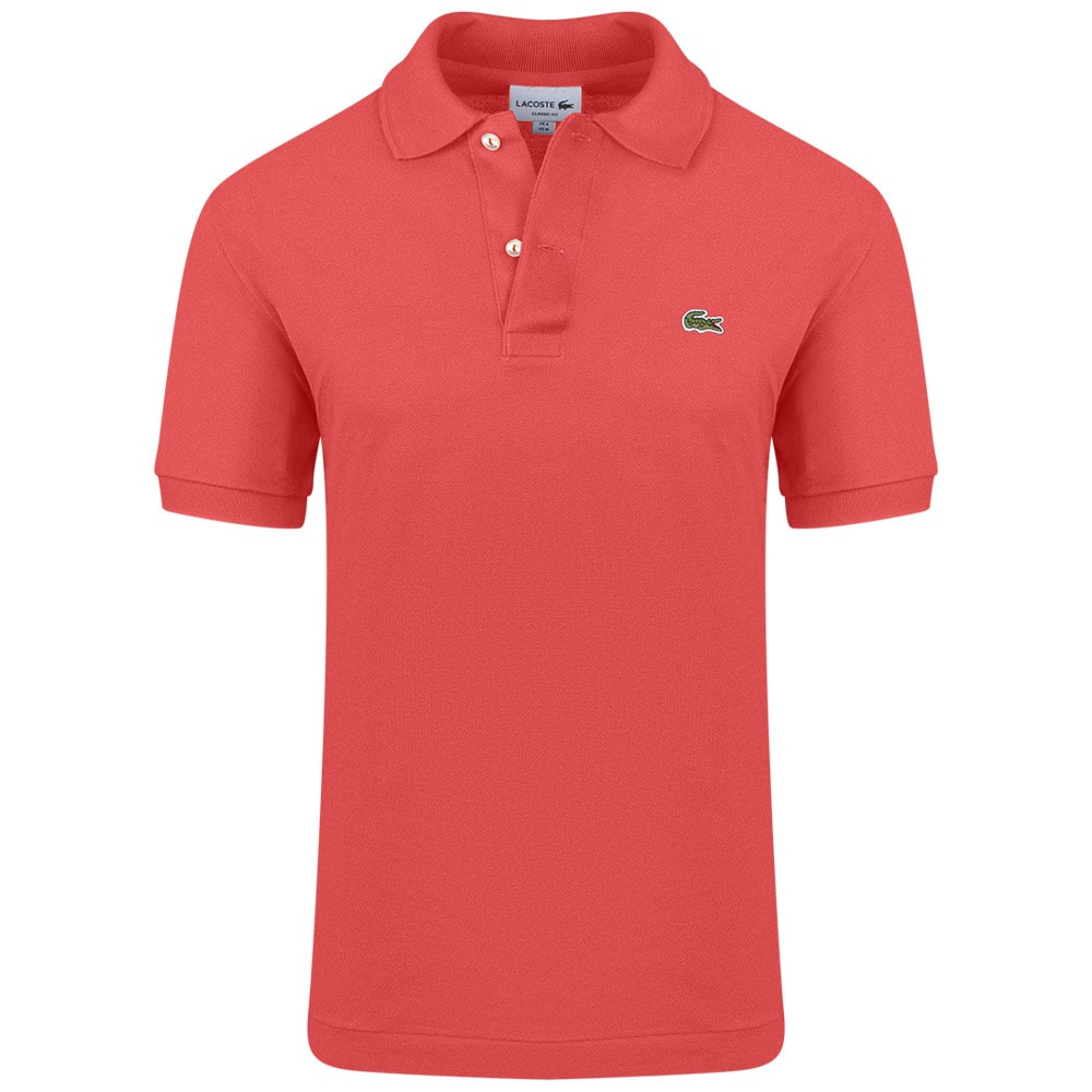 LACOSTE Σομόν Κοντομάνικο polo - 3L1212
