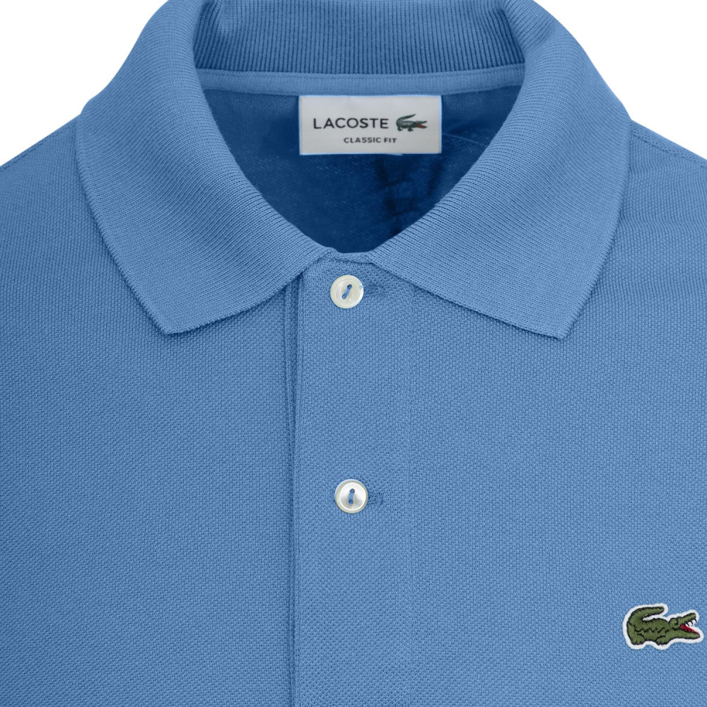 LACOSTE Γαλάζιο Κοντομάνικο polo - 3L1212