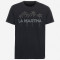 La Martina Μαύρο T-shirt C Neck - 3LMMAR311