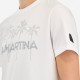 La Martina Λευκό T-shirt C Neck - 3LMMAR311