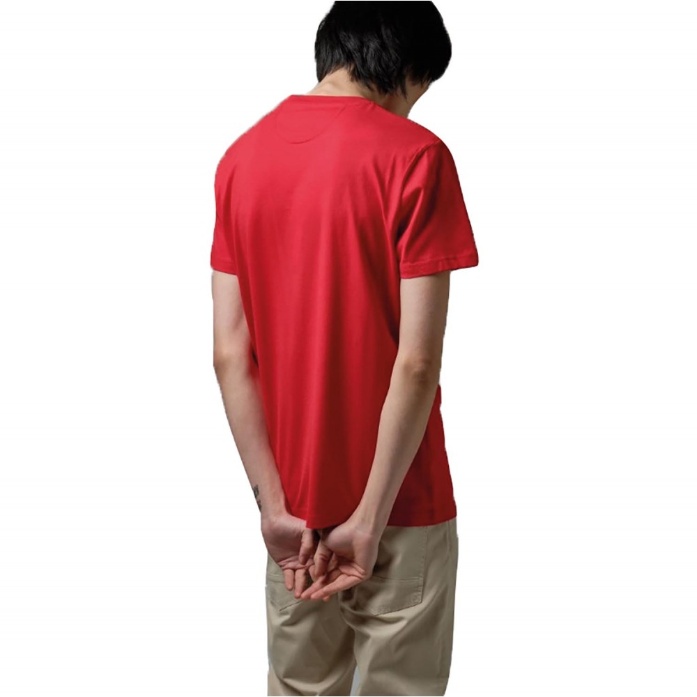 LA MARTINA Κόκκινο T-shirt C Neck - 3LMRMR020