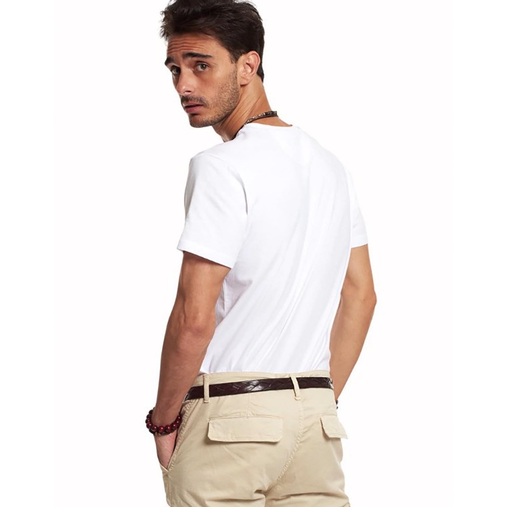LA MARTINA Λευκό T-shirt C Neck - 3LMRMR022