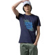LA MARTINA Μπλε T-shirt C Neck - 3LMRMR022