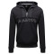 La Martina Μαύρο Hoodie - 3LMUMF317