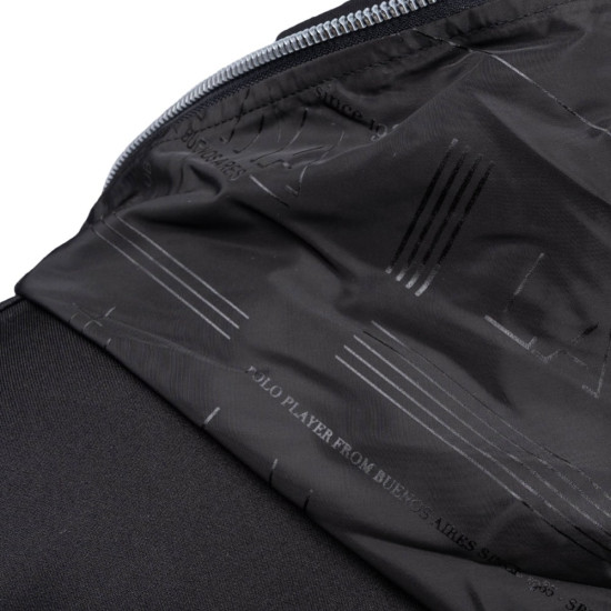 La Martina Μαύρο Hoodie - 3LMUMF317