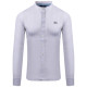 La Martina Λευκό Πουκάμισο Mao 100% Linen - 3LMVMC308