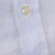 La Martina Λευκό Πουκάμισο Mao 100% Linen - 3LMVMC308