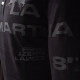 La Martina Μαύρο Μακρυμάνικο polo - 3LMWMP315