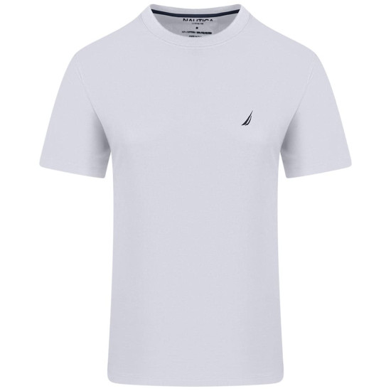 Nautica Λευκό T-shirt C Neck - 3NCN1CR0115