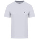 Nautica Λευκό T-shirt C Neck - 3NCN1CR0115