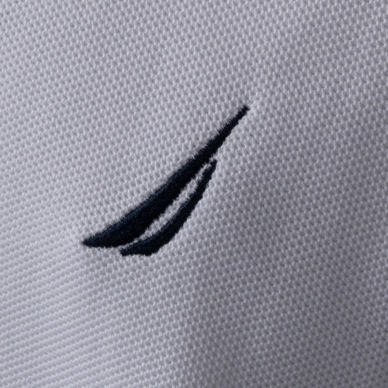 Nautica Λευκό T-shirt C Neck - 3NCN1CR0115