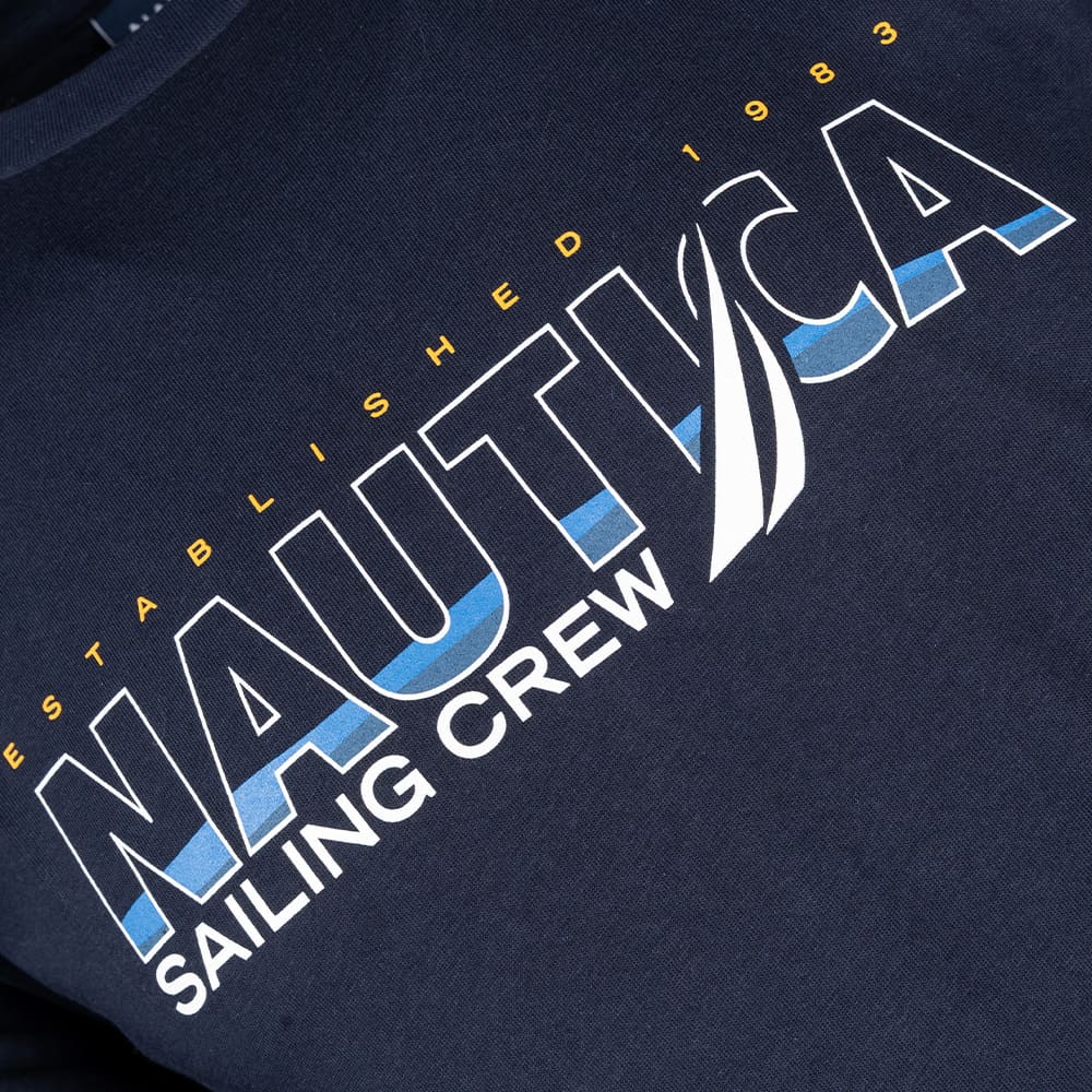 Nautica Μπλε T-shirt C Neck - 3NCN1V03949