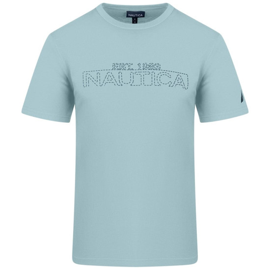 Nautica Γαλάζιο T-shirt C Neck - 3NCN1V04019